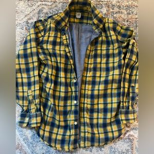 Gap Button Down Shirt‎ Plaid